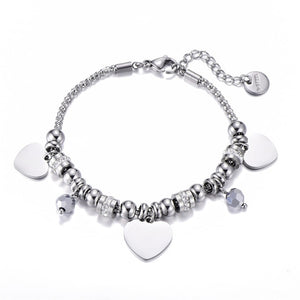 Stainless Steel Shiny Women's Bracelet