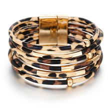 Load image into Gallery viewer, Elegant Multilayer Wide Bangle