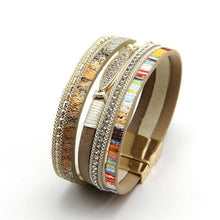 Load image into Gallery viewer, Braided leather women bracelet