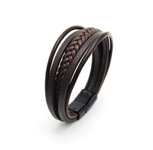 Load image into Gallery viewer, Men's leather bracelet