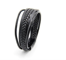 Load image into Gallery viewer, Men's leather bracelet