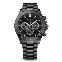 Load image into Gallery viewer, BOSS Ikon Men's Chronograph Watch Black Sport Watches