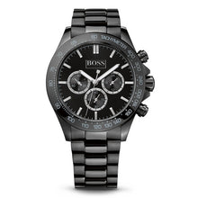 Load image into Gallery viewer, BOSS Ikon Men's Chronograph Watch Black Sport Watches