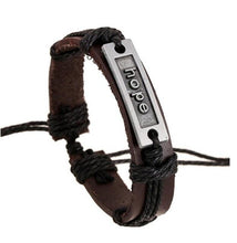 Load image into Gallery viewer, Genuine Leather weave bracelet