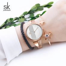Load image into Gallery viewer, Women's watch with Shengke bracelet