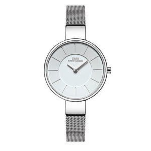 6.5MM Ultra Thin Stainless Steel Women's Watch