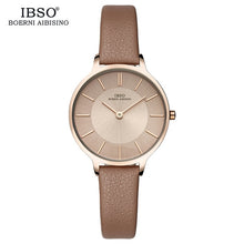 Load image into Gallery viewer, Women's Leather Quartz Watches