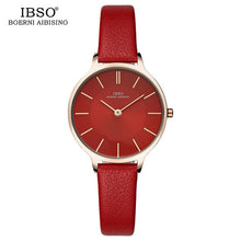 Load image into Gallery viewer, Women's Leather Quartz Watches