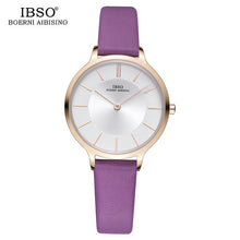 Load image into Gallery viewer, Women's Leather Quartz Watches