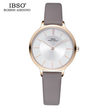 Load image into Gallery viewer, Women's Leather Quartz Watches